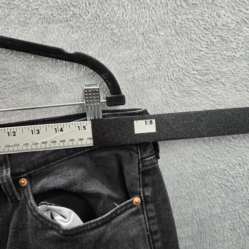 Levi's 514 Men Jeans 34X30 Black Denim‎ Straight Fit 29